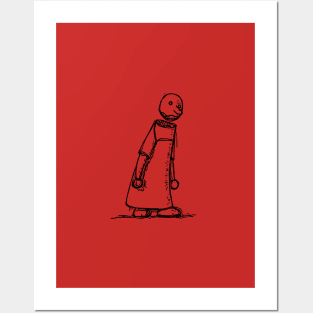 Little mister robot Posters and Art